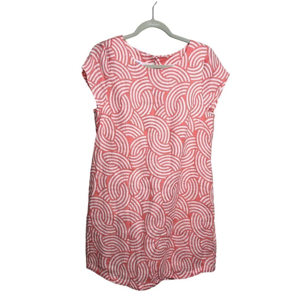 Island Company Interlocking Patterned Capricorn Mini Dress Sz. M